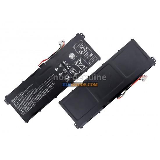 11.4V  48Wh  3 cells  Li-Polymer  Black