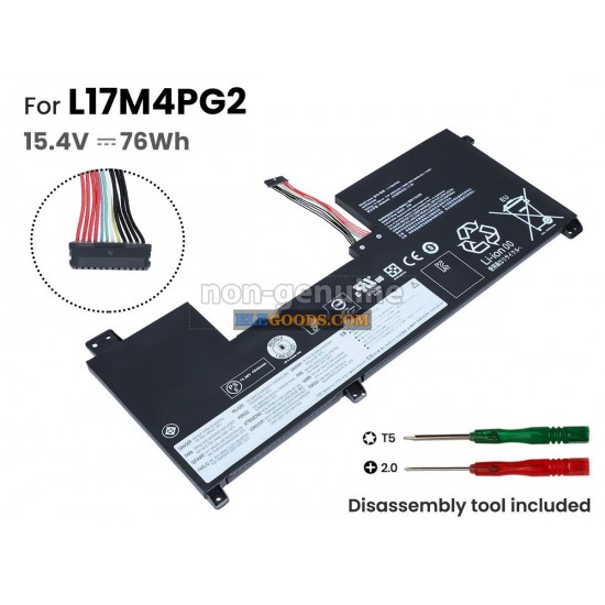 15.4V  76Wh  4 cells  Li-Polymer  Black