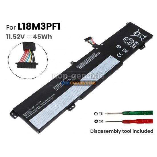 11.52V  45Wh  3 cells  Li-Polymer  Black